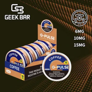 Geek Bar G-Pulse Nicotine Pouches - 6mg, 10mg, 15mg